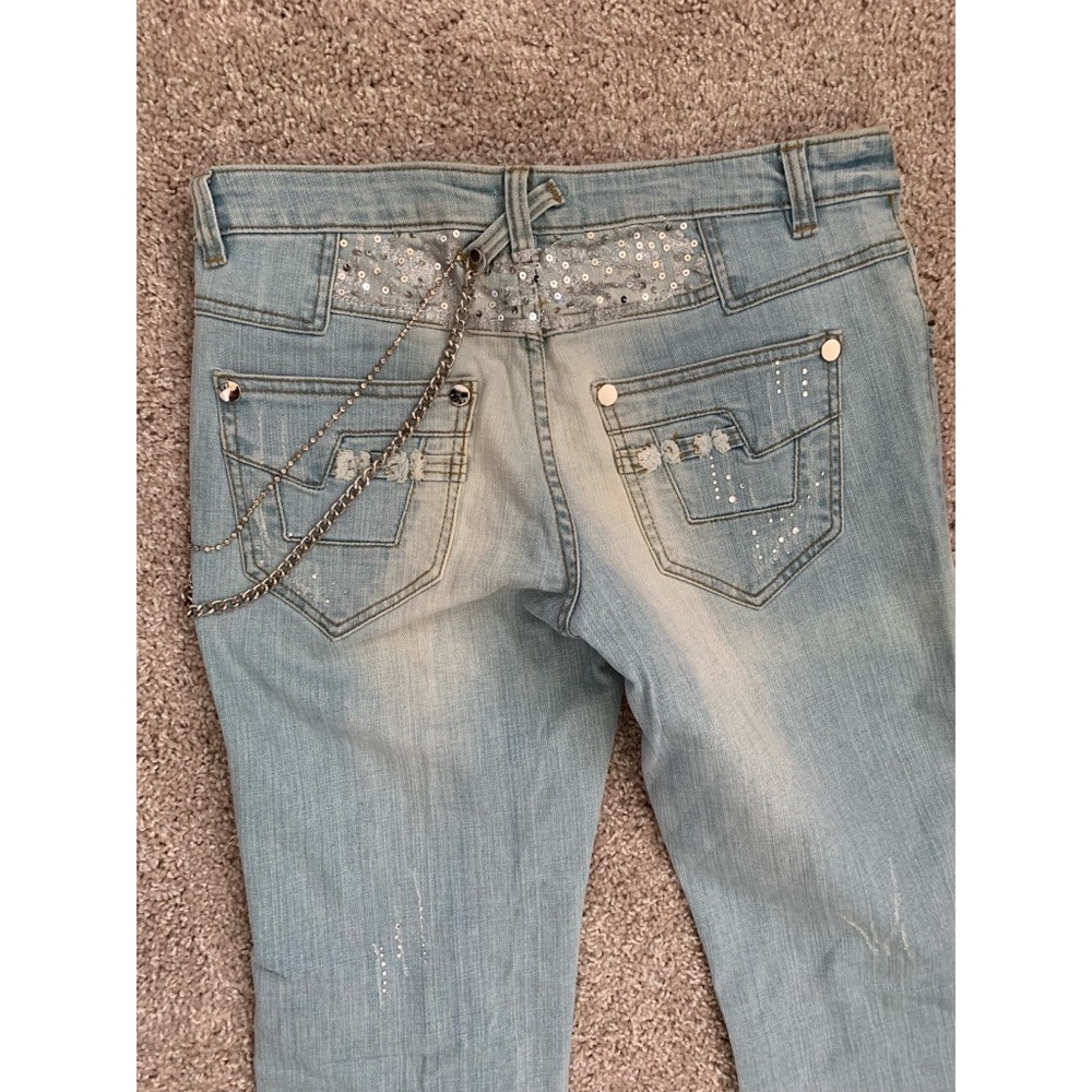 Cache bling jeans - Picture 13 of 15